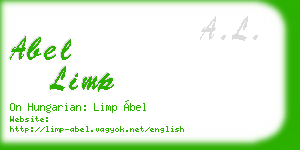 abel limp business card